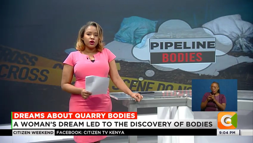 Dreams About Quarry Bodies: A woman’s dream led to the discovery of bodies Keya: Dream about my missing sister led me to the scene Keya: Despite leading me to the scene, we’re yet to find her body #CitizenWeekend Olive Burrows