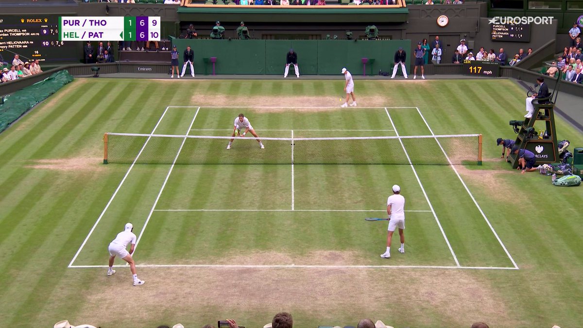 KYLLÄ! SE ON SIINÄ! 😍🥇 Harri Heliövaara ja Henry Patten voittavat Wimbledonin nelinpelin mestaruuden! 🔥 🔥 🔥 #tennisfi