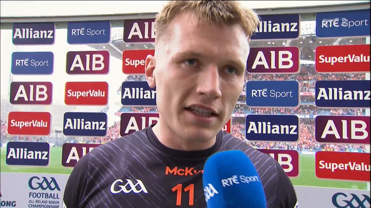 "They said we couldn't win tight games. We won a tight game today!" Armagh's Rian O'Neill gives his immediate reaction to reaching the All-Ireland final. 📲 Updates: 📺 Watch live: RTÉ2 &amp; RTÉ Player: 📻 @rteradio1