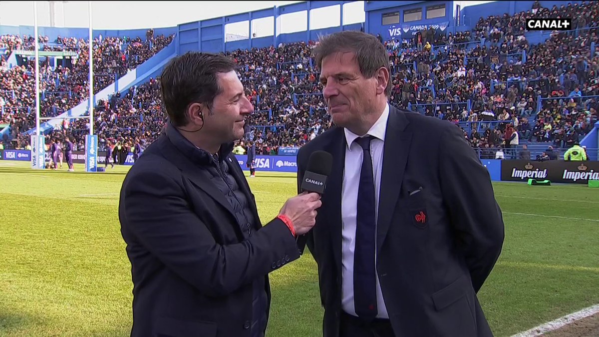 🎙️"On a vécu une semaine dramatique pour le rugby français." Florian Grill, président de la Fédération française de rugby, réagit au contexte chaotique qui entoure la tournée d’été du XV de France en Amérique du Sud. #ARGFRA