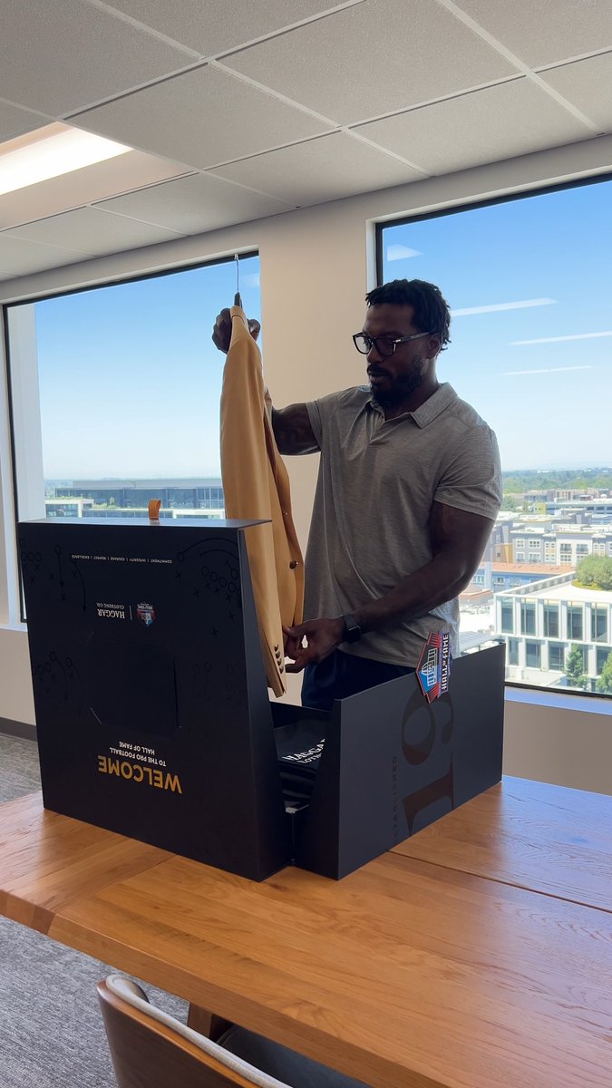 You now have the real deal, Patrick Willis. Soon you will be able to wear your Gold Jacket made by Haggar Clothing Co. with the rest of the Class of 2024.