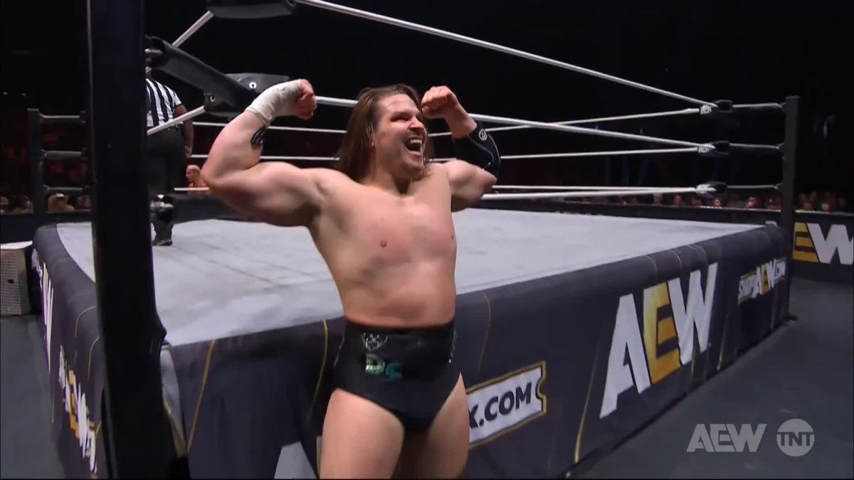 Peacock power in full force tonight! Watch #AEWCollision on TNT! Roderick Strong | Dalton Castle