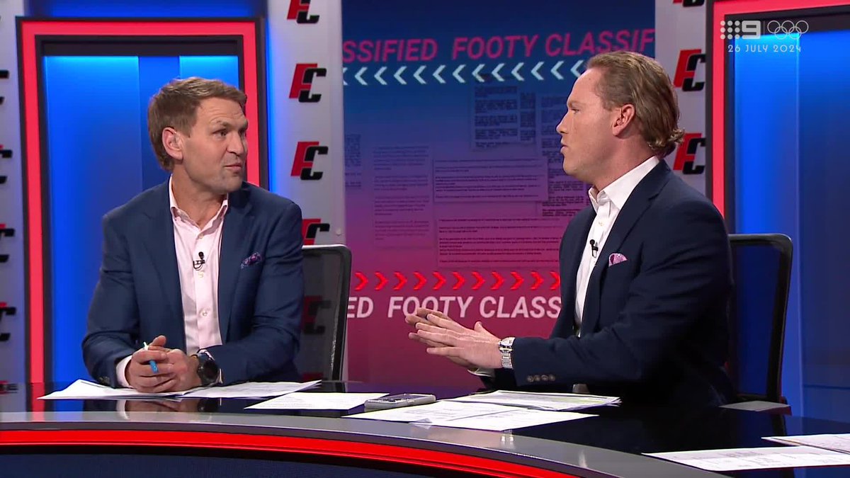 "Sam, this is how you treat bullies..." 😂😂 Browny's advice for Sam McClure on how to stand up to Kane in this week's What Caught My Eye 😅 #9AFLSFS | Live on 9Gem 🖥️