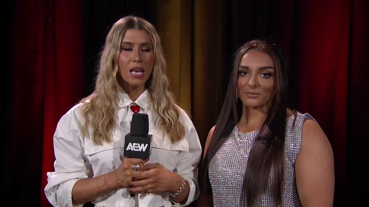 Thunder Rosa lays out a challenge for “The Virtuosa” Deonna Purrazzo NEXT WEEK on #AEW Collision! Watch #AEWCollision on TNT! The Virtuosa | Thunder Rosa