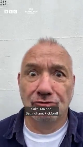 🗣️ 'COME ON ENGLAND!' 🏴 A list of celebrities have wished England good luck for tonight 🥰 Wait for the end... 😆 #BBCEuros #Euro2024