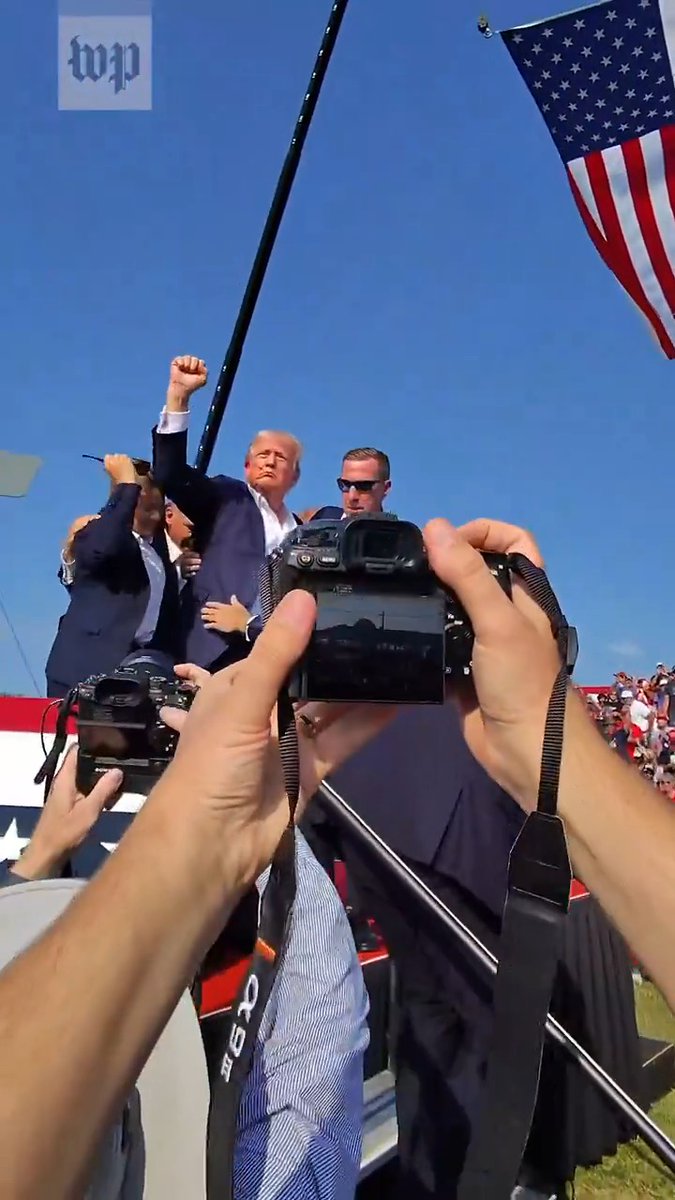 POV: The photographer who captured the iconic picture of Trump after the attempted assassination