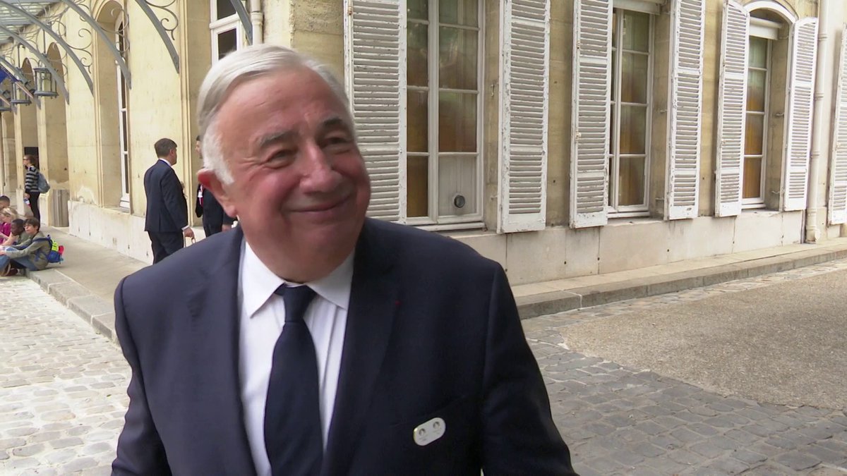 “Il faut que ce soit un vrai moment de rassemblement, de fête, ça explique pourquoi j’ai proposé que la trêve olympique soit un moment de trêve politique”, affirme le président du Sénat, Gérard Larcher à l’occasion du passage de la flamme. #14Juillet