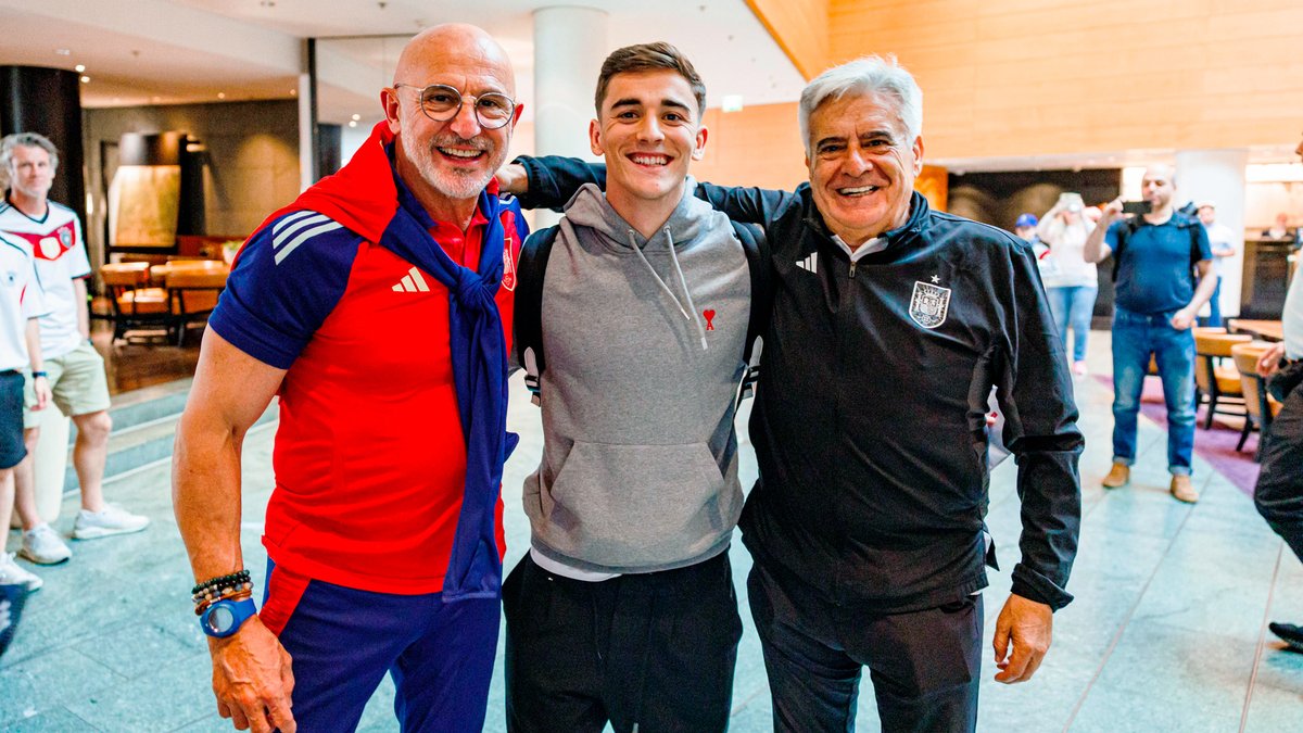 🤗 ¡¡Damos la bienvenida a nuestro jugador número 2⃣7⃣!! Es un placer ENORME tenerte entre nosotros, Gavi 😍 ℹ️ #VamosEspaña | #EURO2024
