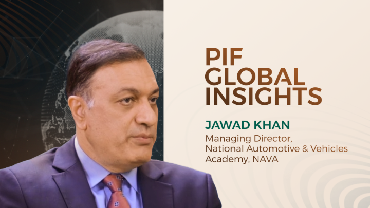 Jawad Khan, Managing Director at the National Automotive &amp; Vehicles Academy (NAVA), talks about how the academy, with the support of #PIF, is building domestic expertise and resilience. #PIFGlobalinsights