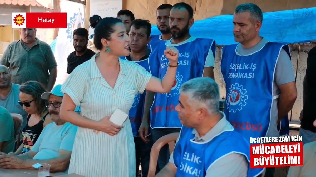 Sevda Karaca (Sevda Karaca) : İşçinin tek bir yasası var: işçi ancak birleşirse kazanır! #Yolbulan
