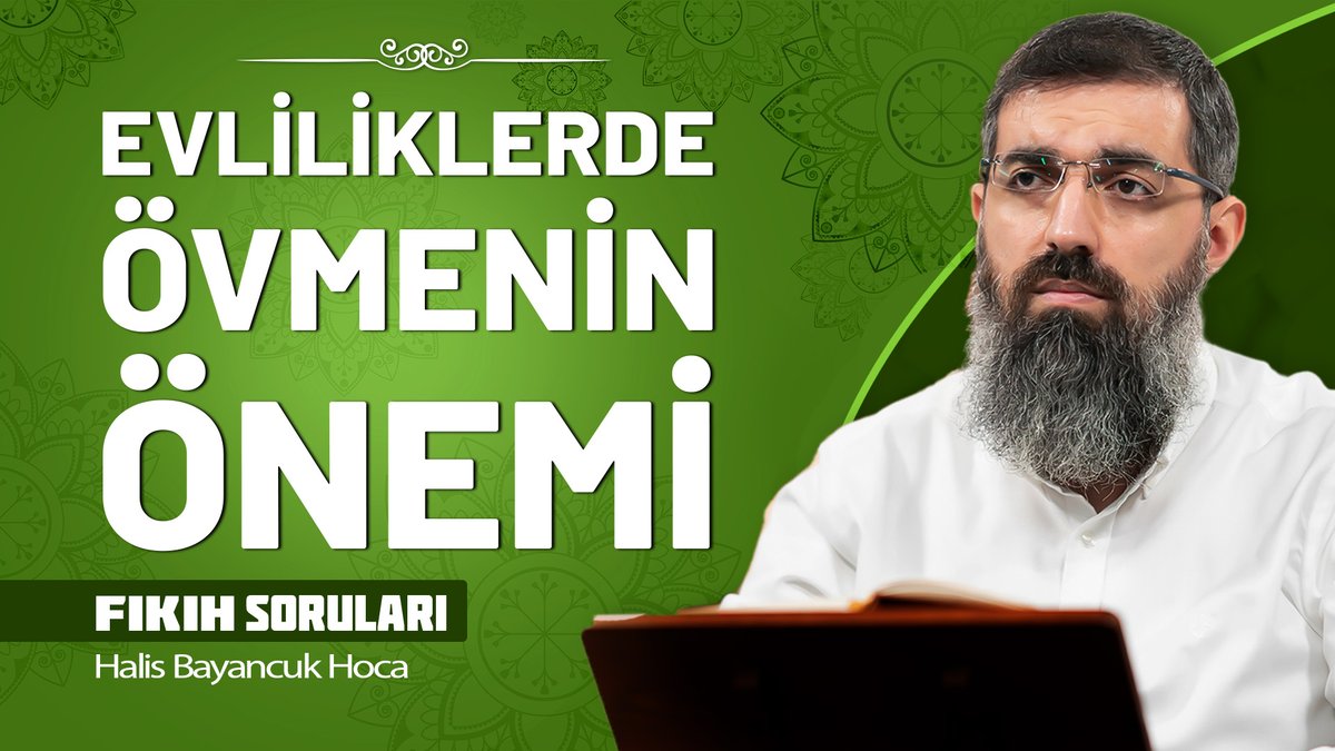 "Bana uyduğu veya uymadığı için değil, hak olduğu için uymak veya batıl olduğu için yüz çevirmek gerekir." 🔍 Yüze karşı övmek caiz midir?