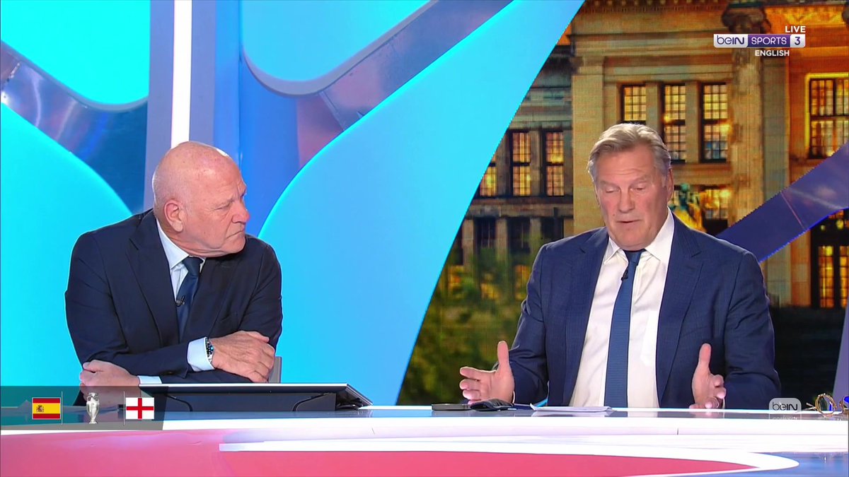 "The foreign managers drove us backwards... I was so frustrated watching" Glenn Hoddle tells Andy Gray that he wishes England continued his style of play after he left the job! #Euro2024 | #beINEURO | #HomeofEuro