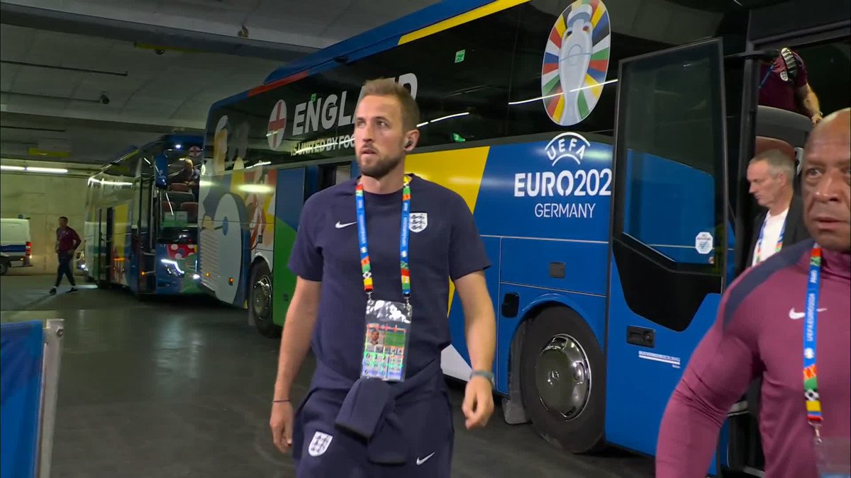 England have arrived! 🏴󠁧󠁢󠁥󠁮󠁧󠁿 #ESPENG | #Euro2024
