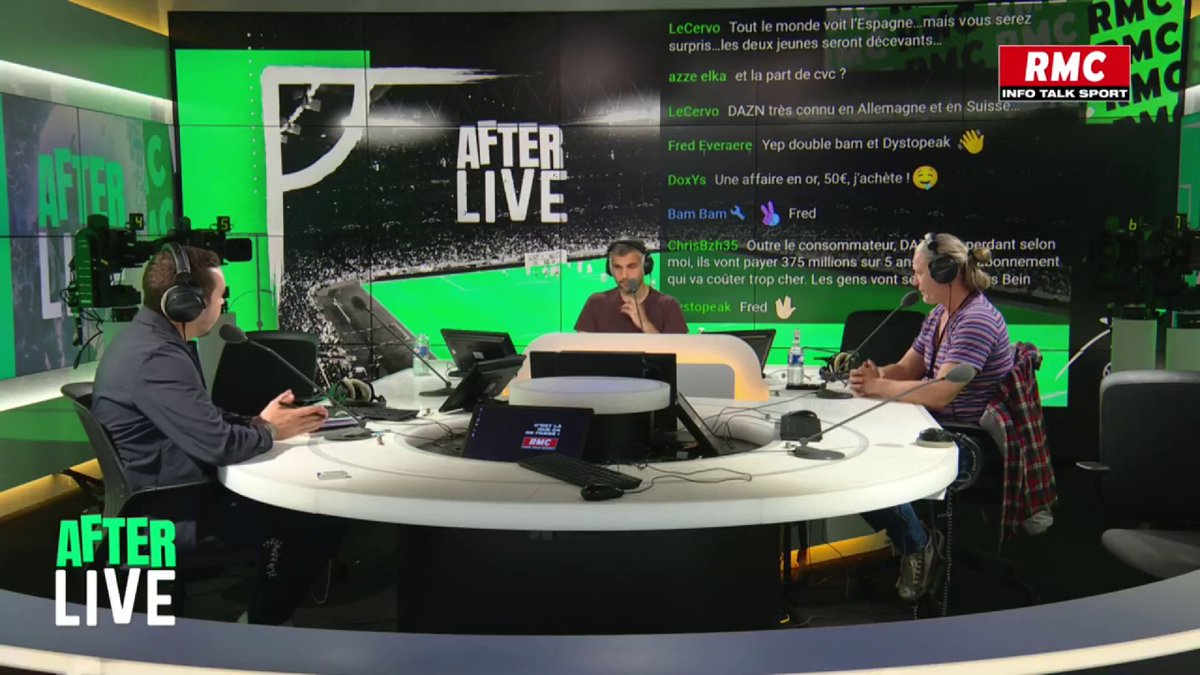 📺 Manu Petit: "Ils se plaignent du streaming mais l'augmentation des prix ne fait que le favoriser" 💶 DAZN a évoqué son prix pour l'abonnement Ligue 1: 40€ par mois sans engagement, 30€ si engagement de 12 mois.