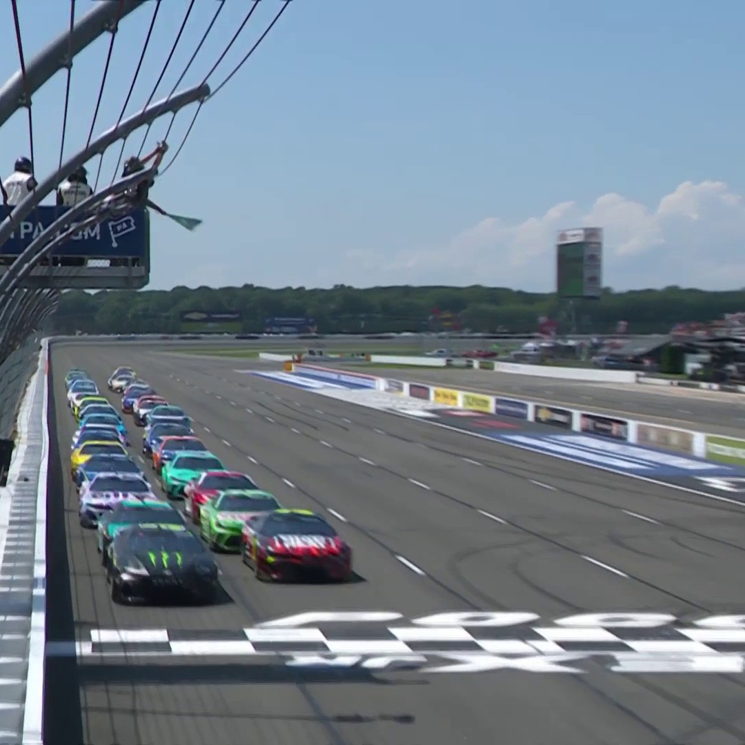 REPOST if you're watching the NASCAR Cup Series race at Pocono! ๐บ : USA Network