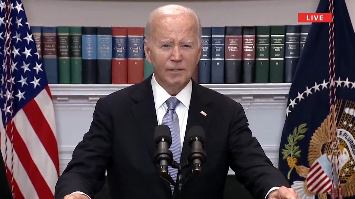 President Biden addresses the nation, announcing that all security measures are being reviewed and shored up for the RNC, offers unlimited support to his opponent, and says "We must unite as one nation." THIS IS LEADERSHIP. 🇺🇸