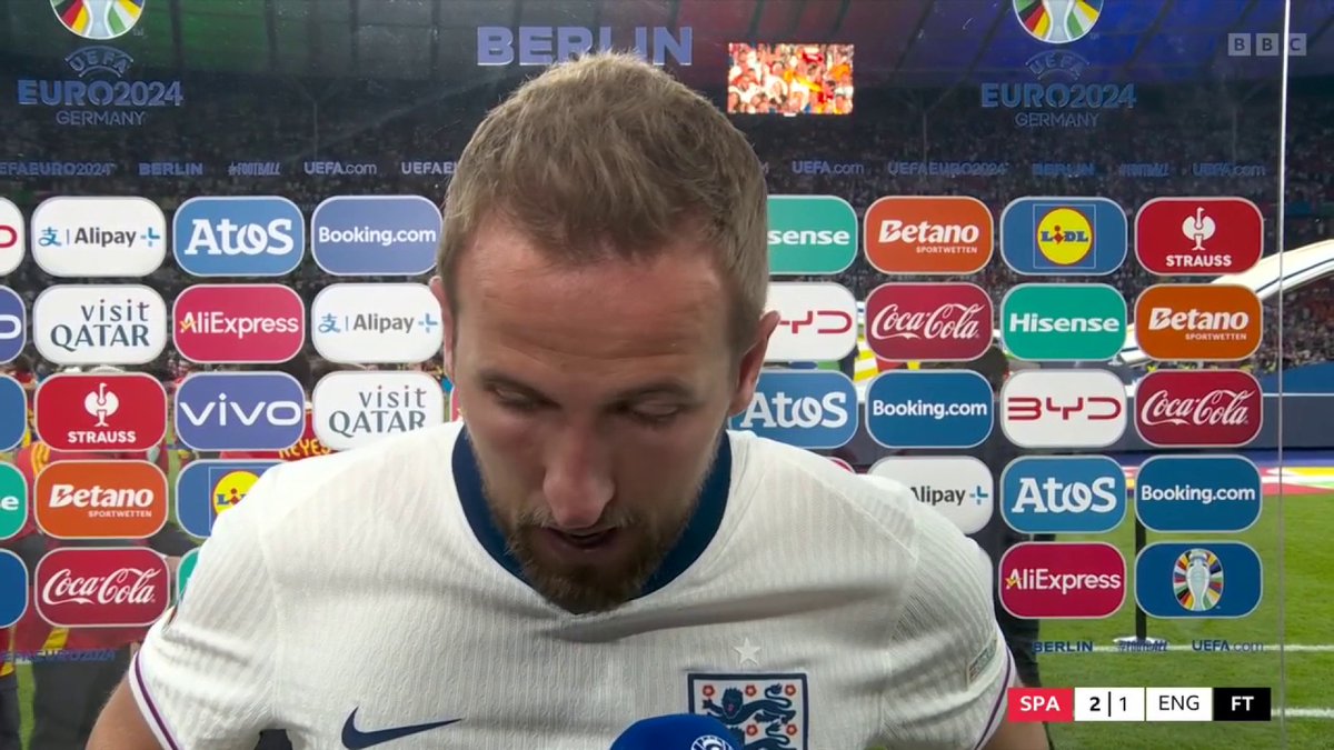 "Losing in a final is as tough as it gets" 💔 #BBCEuros #Euro2024 #ESPENG