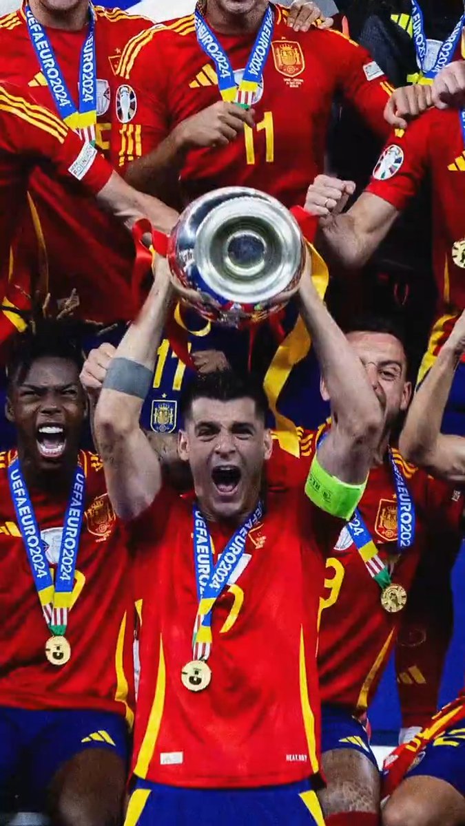 😌 Insisto ¡¡SOMOS #C4MPEONES!! #VamosEspaña | #EURO2024