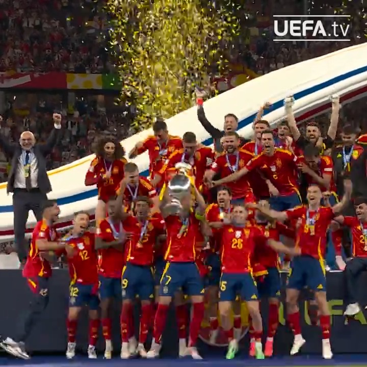 🇪🇸 Spain are champions of Europe 🏆 #EURO2024