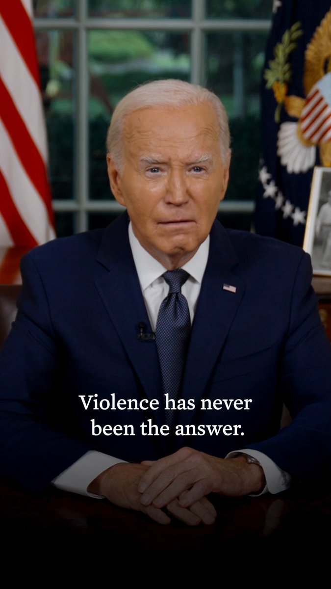 We must stand for an America not of extremism and fury. But of decency and grace.