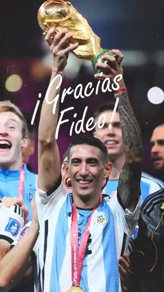🇦🇷🏆🏆🇦🇷 | El argentino Ángel Di María le dice adiós a los partidos oficiales con su selección.