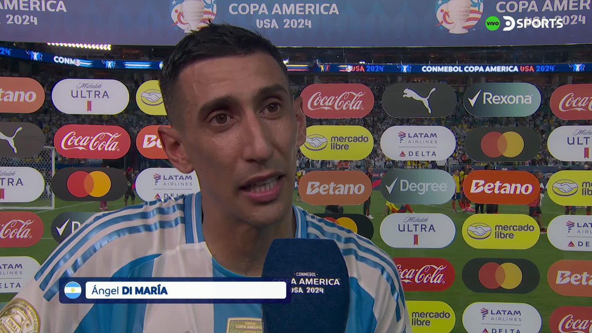 Di Maria: Finally today we were able to give Messi the joy he deserves.