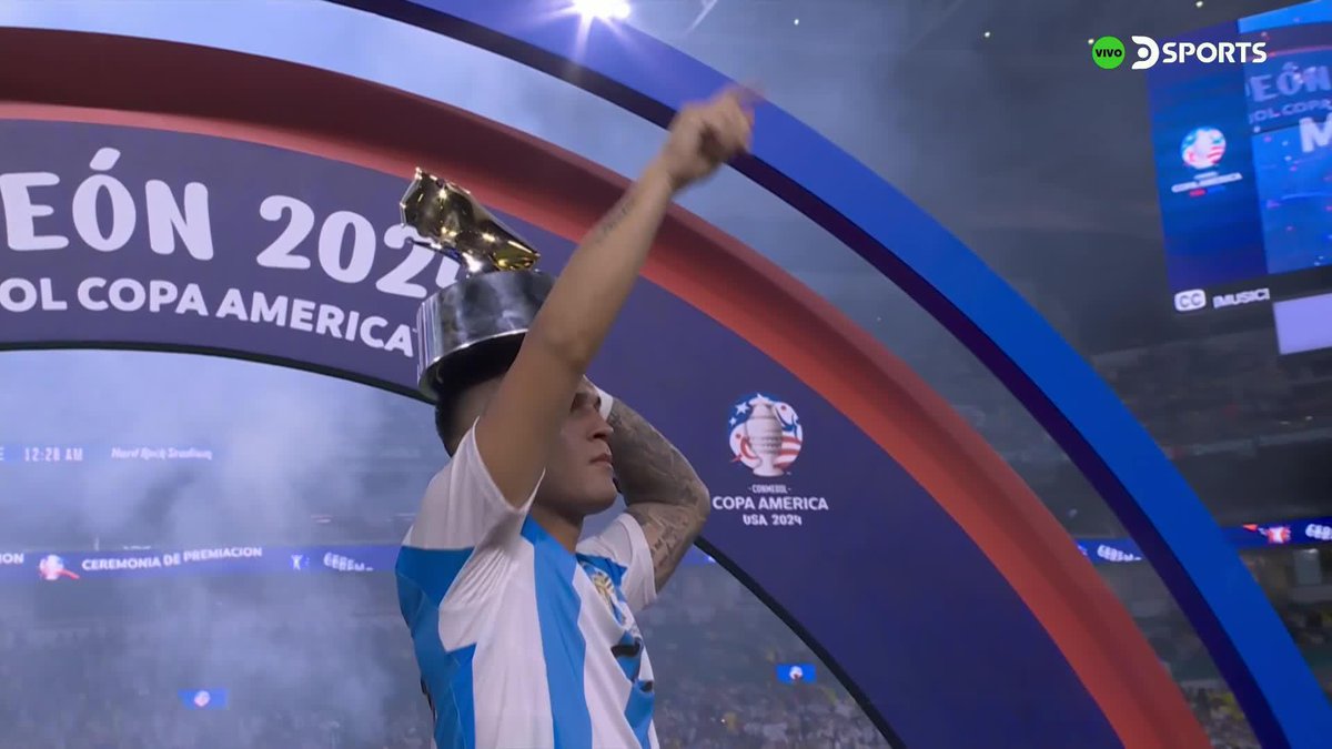 ¡LAUTARO MARTÍNEZ, EL GOLEADOR DE LA CONMEBOL #CopaAméricaEnDSPORTS! 🇦🇷🐂 #CopaAmérica