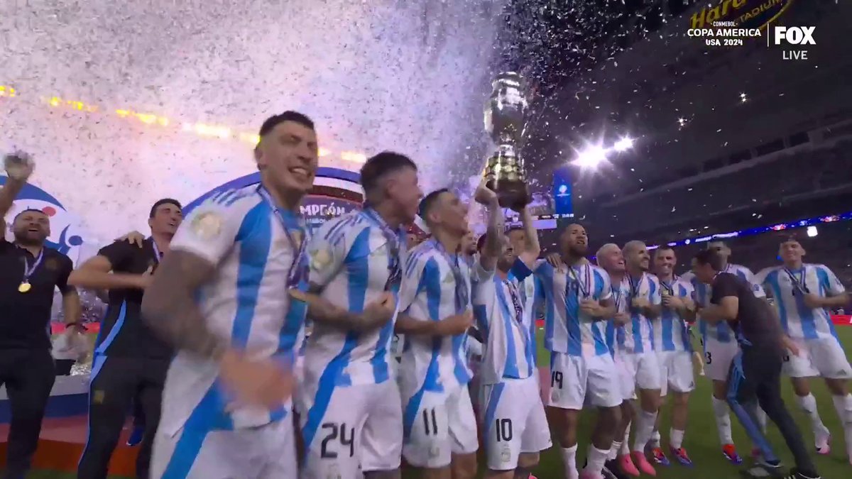 ARGENTINA, COPA AMERICA CHAMPIONS 🏆