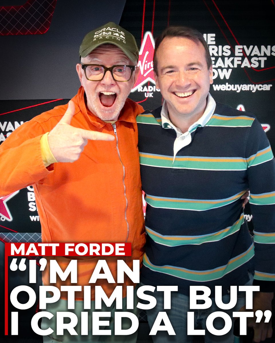 "I'd remember, when I was in agony, that I exist in the future" ❤️🎗️ Matt Forde tells the #ChrisEvansBreakfastShow about returning to stand up & his cancer recovery after having a tumour on his spine removed ⤵️ #MattForde #CancerAwareness #VirginRadioUK