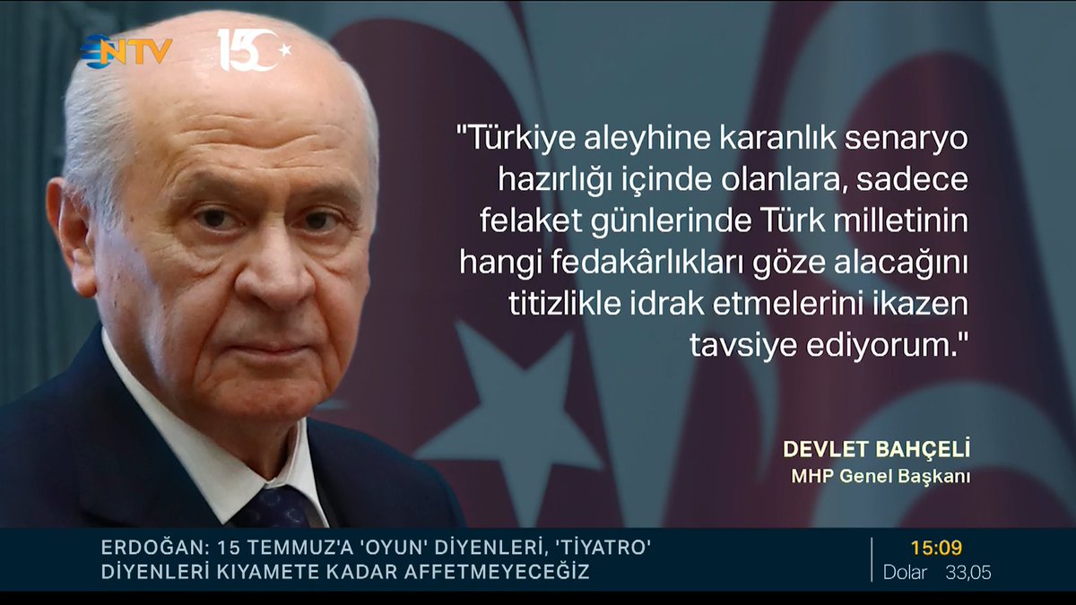 Türkiye Cumhuriyeti hem PKK’yla hem de FETÖ’yle kıran kırana mücadele edip silindir gibi ezip geçmeye muktedirdir.