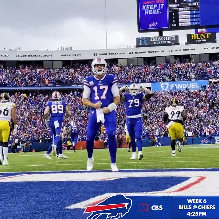 Throwback to this unreal throw from Josh Allen! (I was at this game and man it was one unbelievable play) #BillsMafia | #GoBills