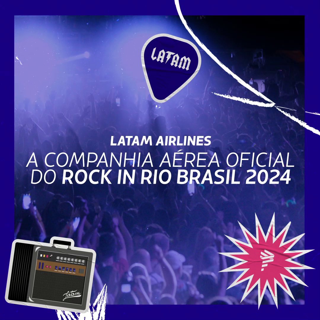 Pessoal, como euzinha sou a companhia aérea oficial do Rock In Rio Brasil 2024, quero convidar vocês a curtirem tudo do festival comigo. 🎵😉 Vem que eu te levo pra aproveitar shows e experiências incríveis. E aí, bora viajar na música sem fronteiras? ✈️😍 #RockinRio2024 #EuVou