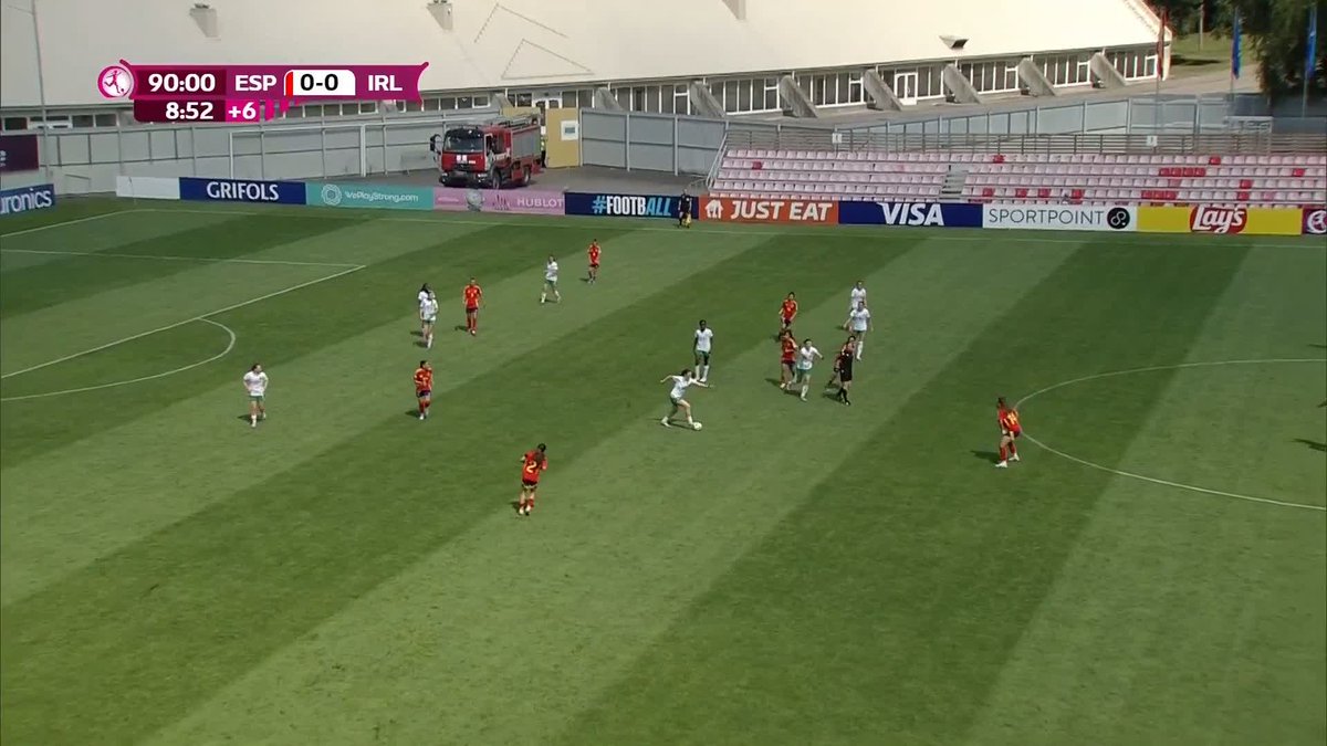 Full-time: Spain 0-0 Republic of Ireland Republic of Ireland women's Under-19s begin their 2024 UEFA European Championships campaign with a brilliant 0-0 draw against holders Spain. Next up is Germany on Thursday live on RTÉ Player and RTÉ News once again.