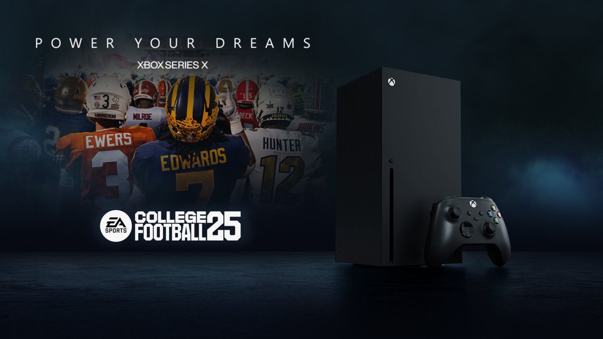 Are you ready for game day? #PowerYourDreams with Xbox Series X: