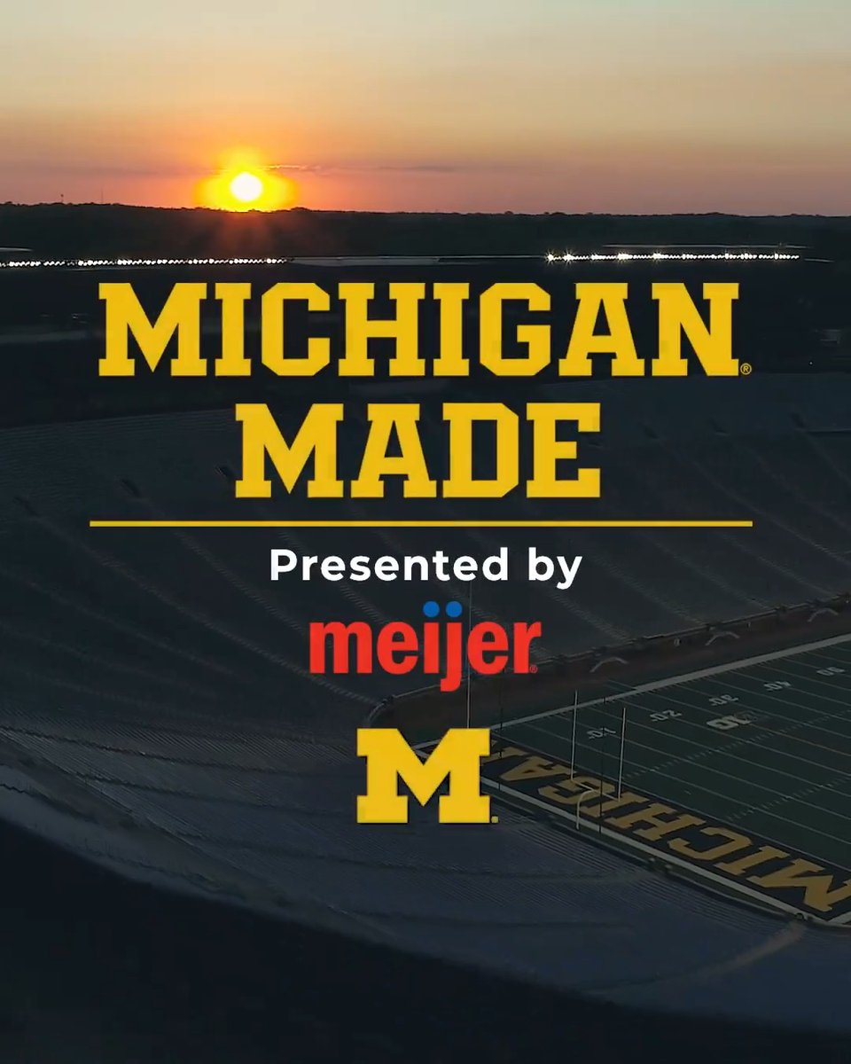 𝐌𝐢𝐜𝐡𝐢𝐠𝐚𝐧 𝐌𝐚𝐝𝐞 - 𝐄𝐩. 𝟐 Each rep, each play, and each practice. It's an opportunity to learn, grow, and improve. #GoBlue | Meijer