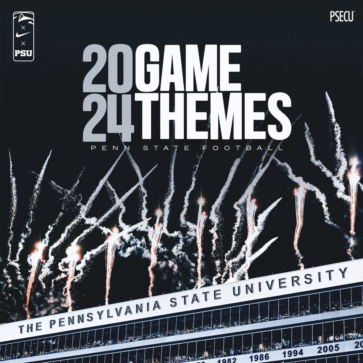 Revealing Our 2024 Game Themes 🎬 #WeAre x #107kStrong
