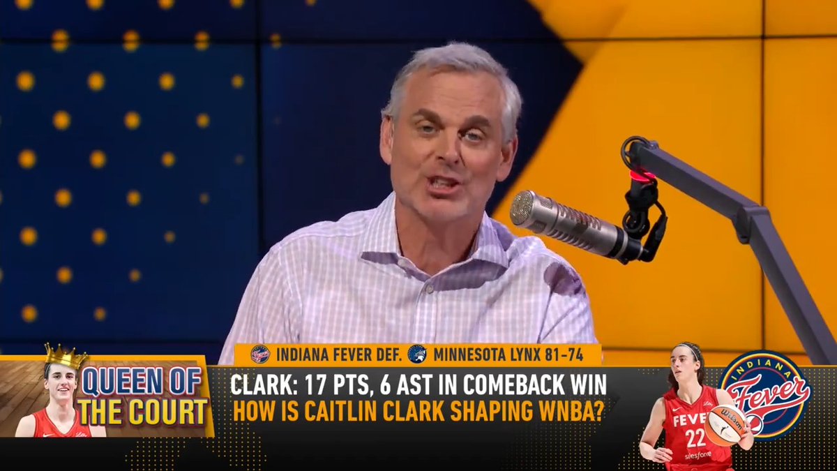 "Don't double down on dumb. Get her on the team. Give us a reason to watch the Olympic women's team." — @ColinCowherd pleads for Caitlin Clark