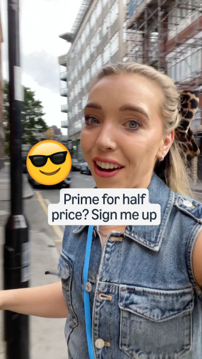 You're invited inside the Hype House for Prime Day! 🎉 All 18-22-year-olds can get 50% off Prime in the UK, with a 6-month trial at no cost. That’s just £4.49 per month 😎