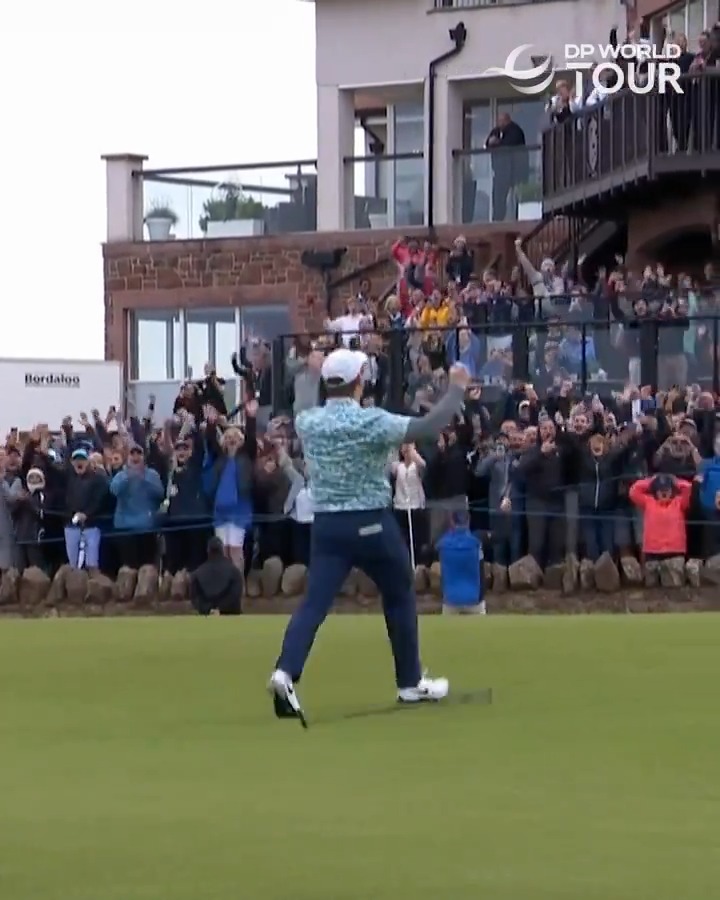 Every angle of Robert MacIntyre's winning putt 💪 #GenesisScottishOpen | #RolexSeries