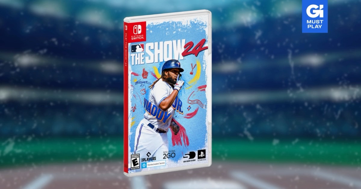 MLB The Show 24 is a hit with ultra-realistic gameplay, packed with features that satisfy both die-hard ⚾ fans &amp; gamers seeking a top-notch sports experience. Best part? The Show on Nintendo Switch is now 50% off! Let's go: #GameStop #MLBTheShow