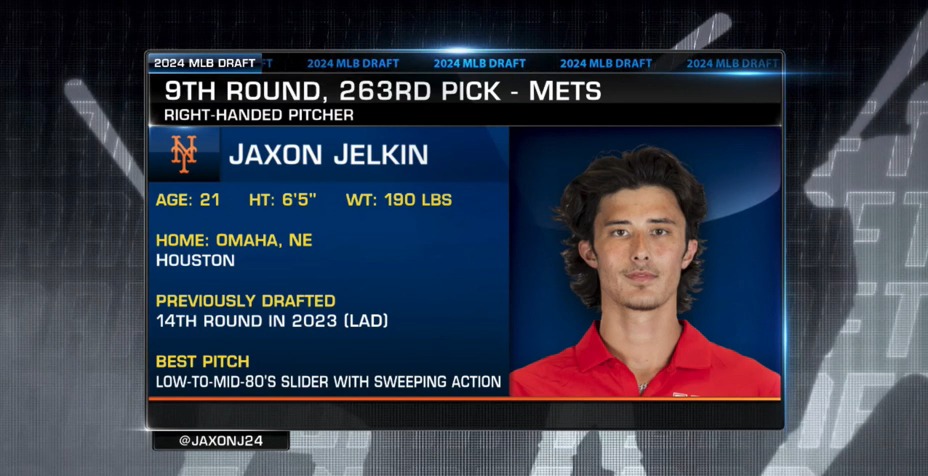 The New York Mets select....🔊