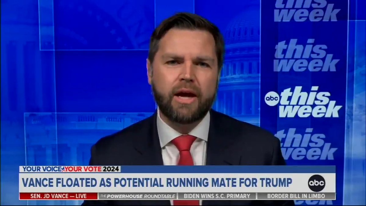 BREAKING: In shocking new footage, Donald Trump’s VP, JD Vance, says he would have overturned the 2020 election if he was Vice President then. Retweet so all Americans know Vance will be nothing more than Trump’s yes man.