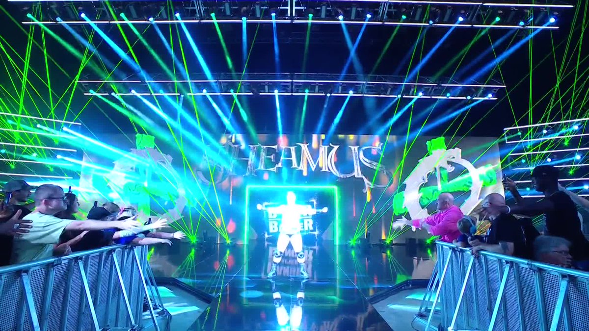 NEW ENTRANCE MUSIC for Sheamus! #WWERaw