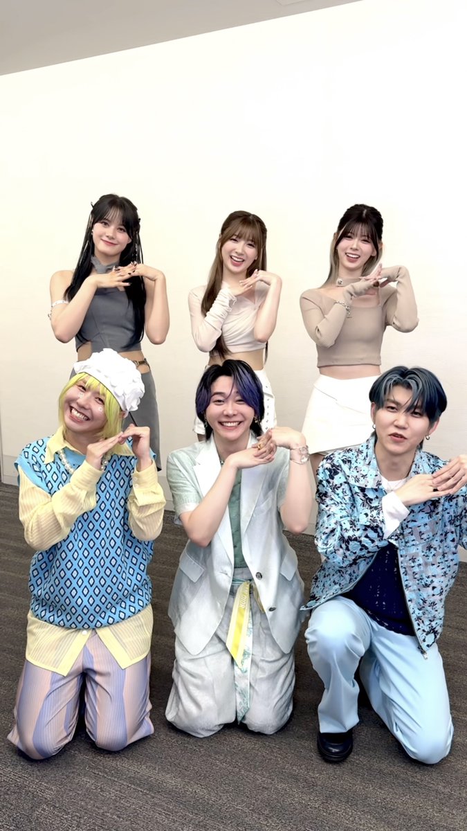 【NEW MOVIE📱】 ⁡ #Mステ でご一緒させていただいた #NiziU の #RIKU さん #MIIHI さん #NINA さんと #ライラック🪻✨ NiziU ⁡ #大森元貴 は #RISE_UP_Challenge もトライさせていただいたので NiziUさんのアカウント、要チェックです⛓️ ⁡ #ニジュー #니쥬 #MrsGREENAPPLE