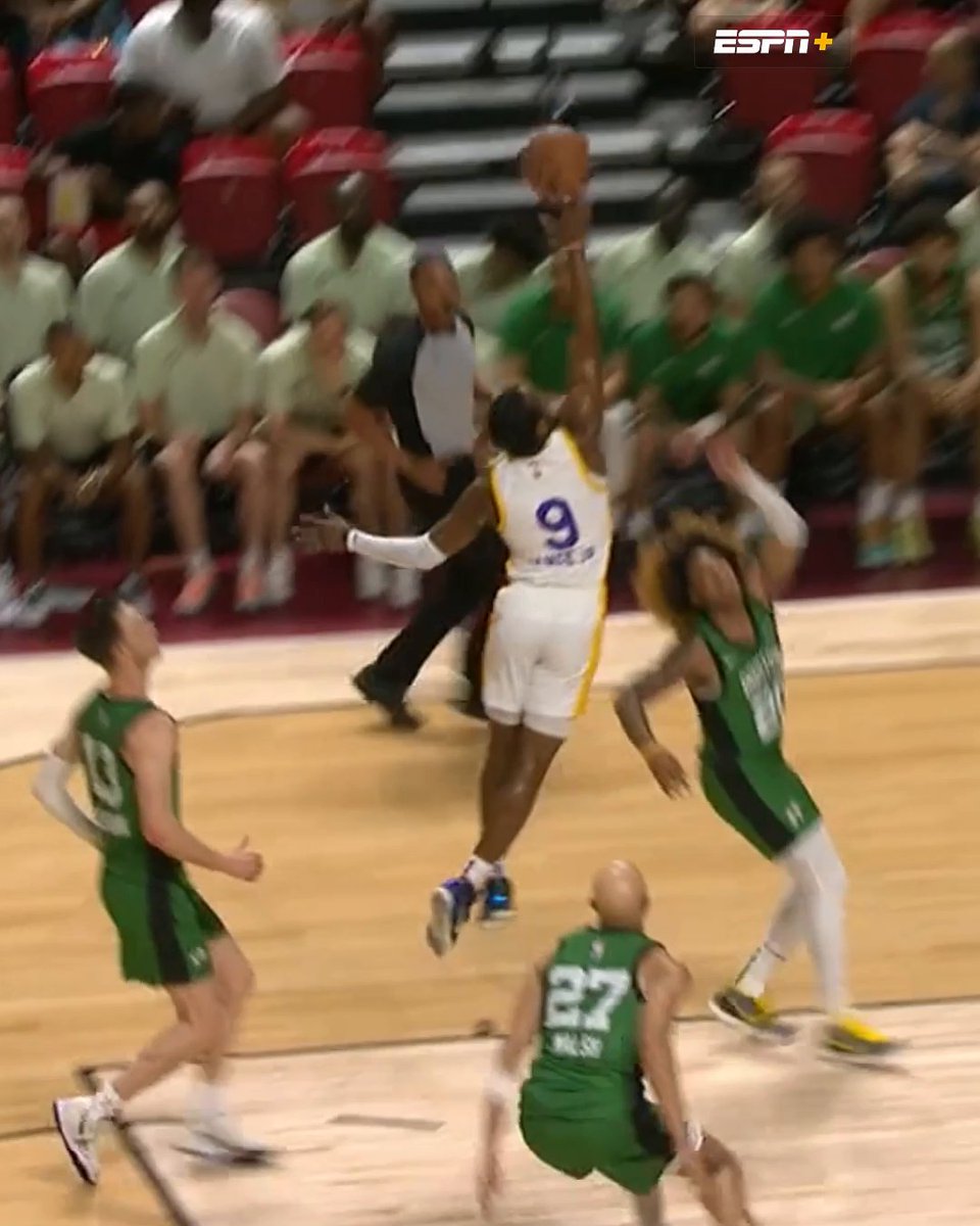 BRONNY GOT UP FOR THIS 😲