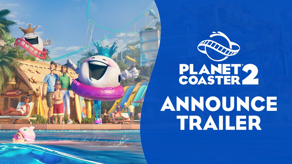 We heard you 👀 Planet Coaster 2 comes to PC and consoles this Fall - WITH WATER ATTRACTIONS 🌊 Create a splash - learn more &amp; wishlist now!