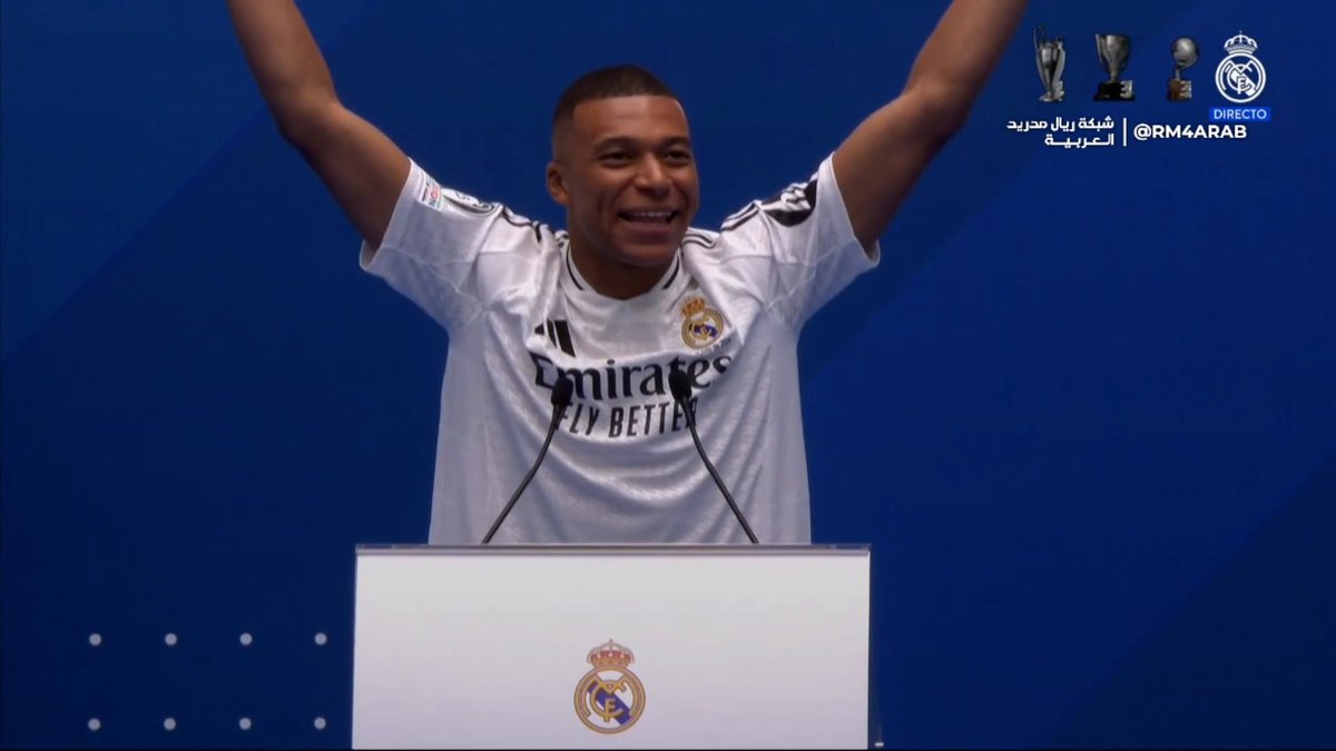 The full Kylian Mbappé presentation. Sit back and enjoy.