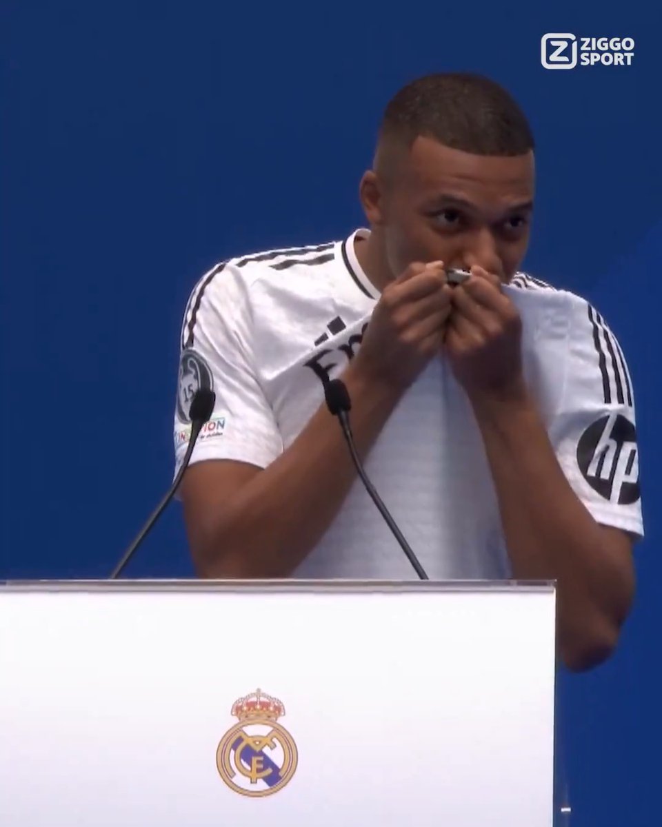 ✨ 𝐁𝐢𝐞𝐧𝐯𝐞𝐧𝐢𝐝𝐨 𝐊𝐲𝐥𝐢𝐚𝐧! ✨ Na jaren flirten met elkaar, is het vandaag eindelijk officieel: Kylian Mbappé is speler van Real Madrid 😍 ‘Dit is ongelofelijk. Ik heb er jaren van gedroomd om hier te mogen spelen’ 🤍 #ZiggoSport #Mbappé #RealMadrid