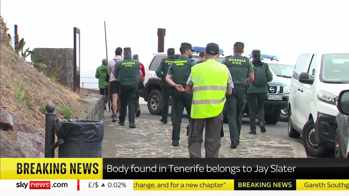 BREAKING: Body found in Tenerife belongs to Jay Slater 📺 Sky 501, Virgin 602, Freeview 233 and YouTube