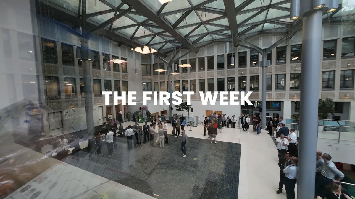 We’re getting straight to work. First week ✅